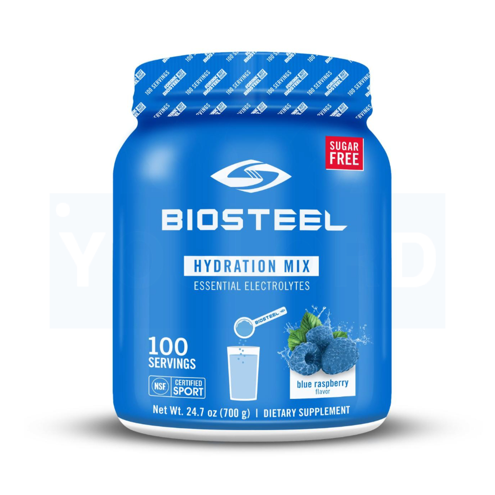 <b>BioSteel</b> 하이드레이션 믹스 <b>아미노산</b> 블루 라즈베리 전해질 분말 700g