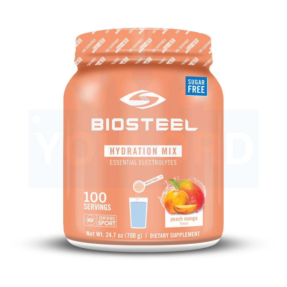 <b>BioSteel</b> 하이드레이션 믹스 <b>아미노산</b> 복숭아 망고 전해질 분말 700g