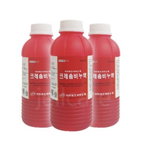 크레솔 비누액 크레졸 살균제 야생 동물 퇴치 방역 소독약 200ml 3개
