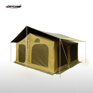 트라이캠프 브라이트블랙 타프+타프스크린+알루미늄폴 포함