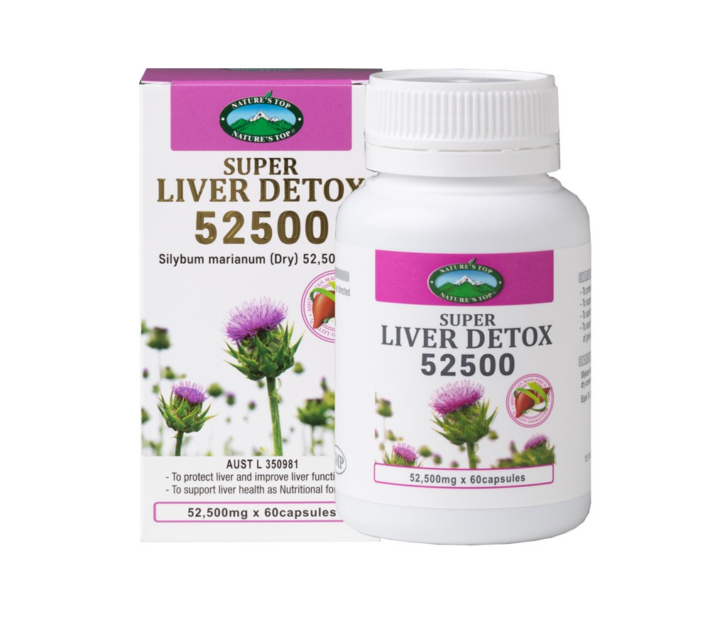 네이쳐스탑 슈퍼 <b>리버</b> 디톡스 52500mg 60<b>caps</b>[NT Shper Liver Detox]