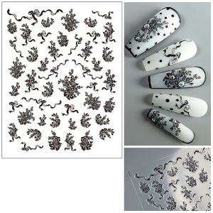 5D 덩쿨패치 네일스티커 젤네일아트재료