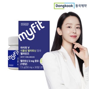 동국제약 마이핏V 식물성 멜라토닌 2MG 함유 멜라민즈 세인트존스워트 30정, 1개
