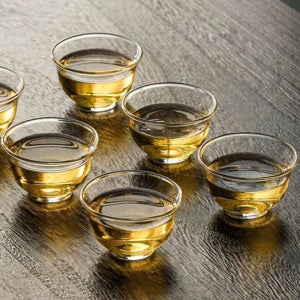 차와향기 내열유리 찻잔 6p x 2세트(30ml)