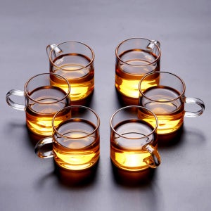 마리 내열유리 찻잔 6p세트(120ml)