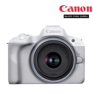캐논 EOS R50 18-45 KIT 화이트 새상품 캐논스토어부산점