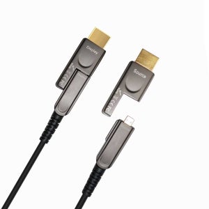 DA-HD208K Micro HDMI 2.1 분리형 광케이블 배관용 20M 4K 120Hz 8K 60Hz
