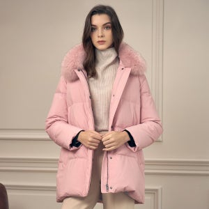 [U.S. POLO ASSN.] 여성 폭스카라 구스다운 점퍼 WP21DW4