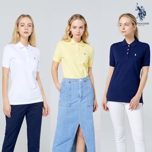 화이트라벨 SUMMER 반팔 폴로셔츠 여성 CWP20-TS201