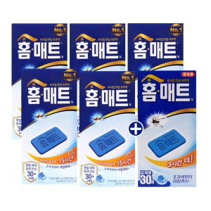 홈매트 매트피 180매 (150매+증정30매) 포함 모기약 모기향