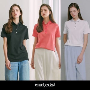 [마틴발] 시어서커 엠보텍스쳐 카라티셔츠 여성 WM22-TS201