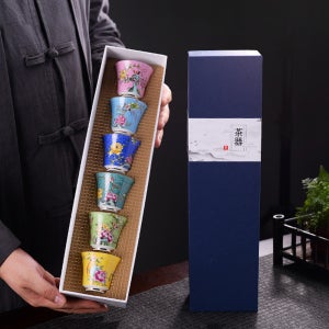 명작 전통 다기 찻잔 6p세트(50ml)