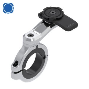 쿼드락 Motorcycle Handlebar Mount PRO Chrome - Large, 모터사이클 핸들바 마운트 프로 라지 크롬색상