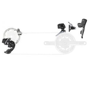 스램 레드 이탭 AXS 2x HRD D1 유압디스크 3점셋 무선전동