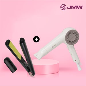 [기획상품]전문가용 프리미엄 패키지(고데기 W6001MA+항공모터 드라이기 MG1800N)