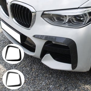 BMW X3 G01 프론트 범퍼 카본 검정 카나드윙 모음