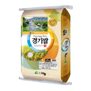 경기쌀 10kg 경기북부 한탄강유역 백미 25년산 햅쌀
