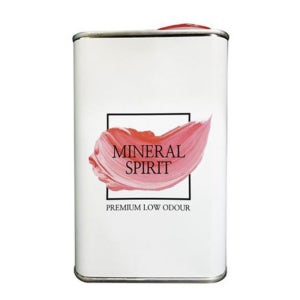 미네랄 스피릿 무취 유화 보조제 붓 세척 세정제 브러쉬 크리너 1L