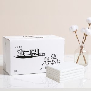 효그린 프리미엄 건티슈 3KG 1200매