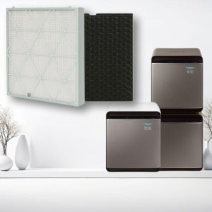 [호환]국산 삼성공기청정기 무풍큐브 CFX-H180D 필터 집진 탈취 세트 THE ONE FILTER