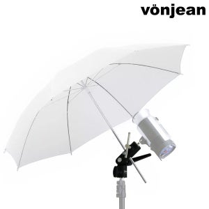 KM-792 바운스슈 엄브렐러 홀더 + KU-331S 촬영용 조명우산 84cm (화이트/투과) SET (스튜디오 브이로그 조명 라이트 스탠드 촬영장비 등)