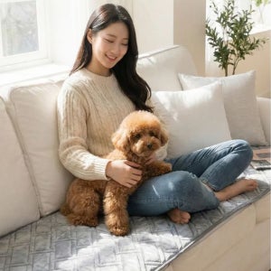 3H 한일온열기 탄소매트 쇼파용 전기 쇼파 소파 방석 온열 매트 장판 카본 전자파차단 엉뜨 4인용 55x190 그레이