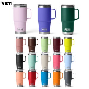 예티 램블러 손잡이 텀블러 머그 591ml 스트롱홀드 뚜껑 Yeti