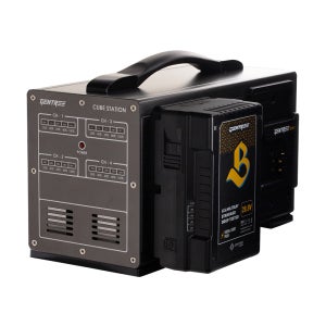 젠트리 4채널 B마운트 배터리 충전기 CUBE STATION C100 B CHARGER