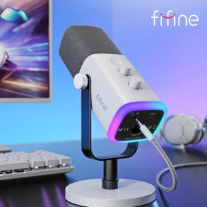 FIFINE AM8 피파인 마이크 다이나믹 방송용 스탠드 녹음 유튜버 먹방 유튜브용