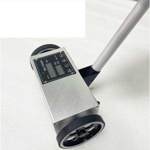 라인 마킹기 디지털 도로 점선 간격 표시기 거리 측정 수직 폴 검정 대형 알루미늄