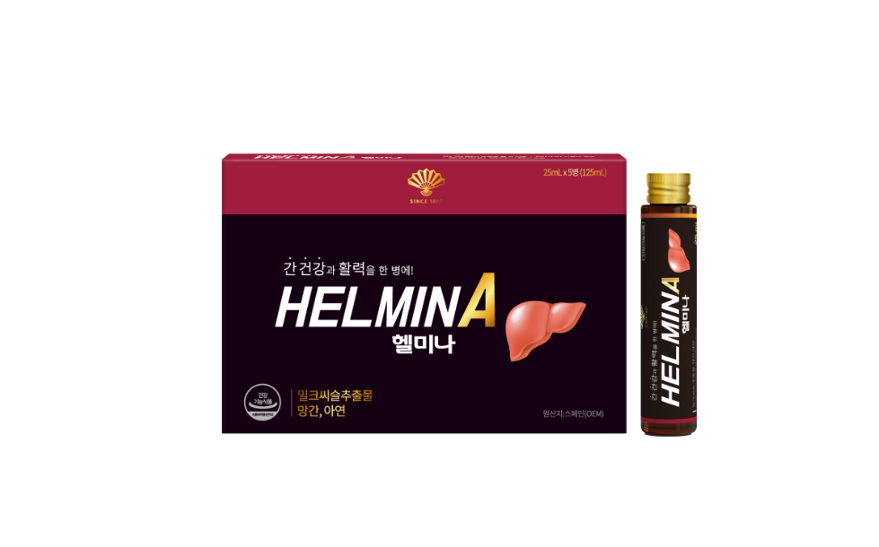 동화약품 헬미나 25ml x 5병 밀크씨슬추출물
