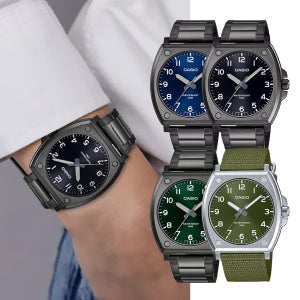 백화점AS가능 카시오 클래식 남성 메탈시계 MTP-E730 4종 아날로그 패브릭시계