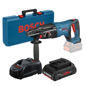 보쉬 GBH18V-26D 충전 D핸들 로터리해머 18V ProCORE 4.0Ah 배터리 1개 세트