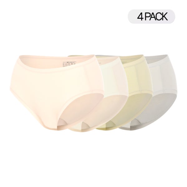 [4pack] 부드러운 모달 듬뿍 편안한 멜로우 모달팬티 데일리팬티 세트