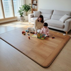 3H 한일온열기 모던마루 183cmx150cm 1인용 그래핀 탄소 카본 전자파안심 EMF 거실 카페트 전기장판