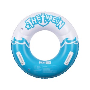 [1+1] 본사직영 교차선택 화이트 옐로우 물놀이 튜브 80cm 수영장 원형튜브