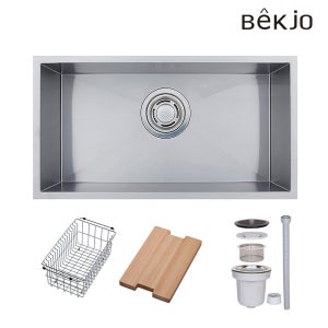 백조씽크 SQSR780 사각싱크볼세트 씽크볼 주방싱크볼 교체