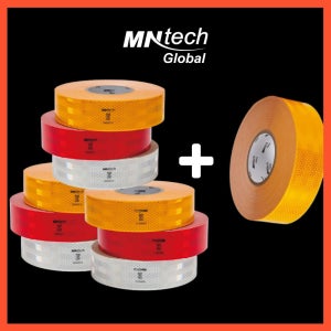 반사테이프 현대납품사 50mmx50m 초고휘도 화물차 반사띠 (5000시리즈) 9+1