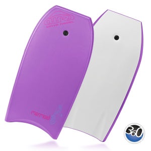 초보 입문자 스킴보드 서핑보드 바디보드 머메이드 퍼플 39인치