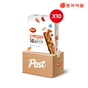 포스트 단백질바 500g 10입 x 10개