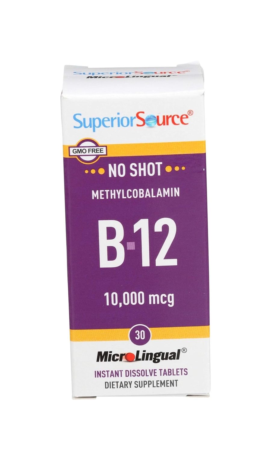 <b>슈페리어소스 비타민</b>B12 10,000mcg 30타블렛