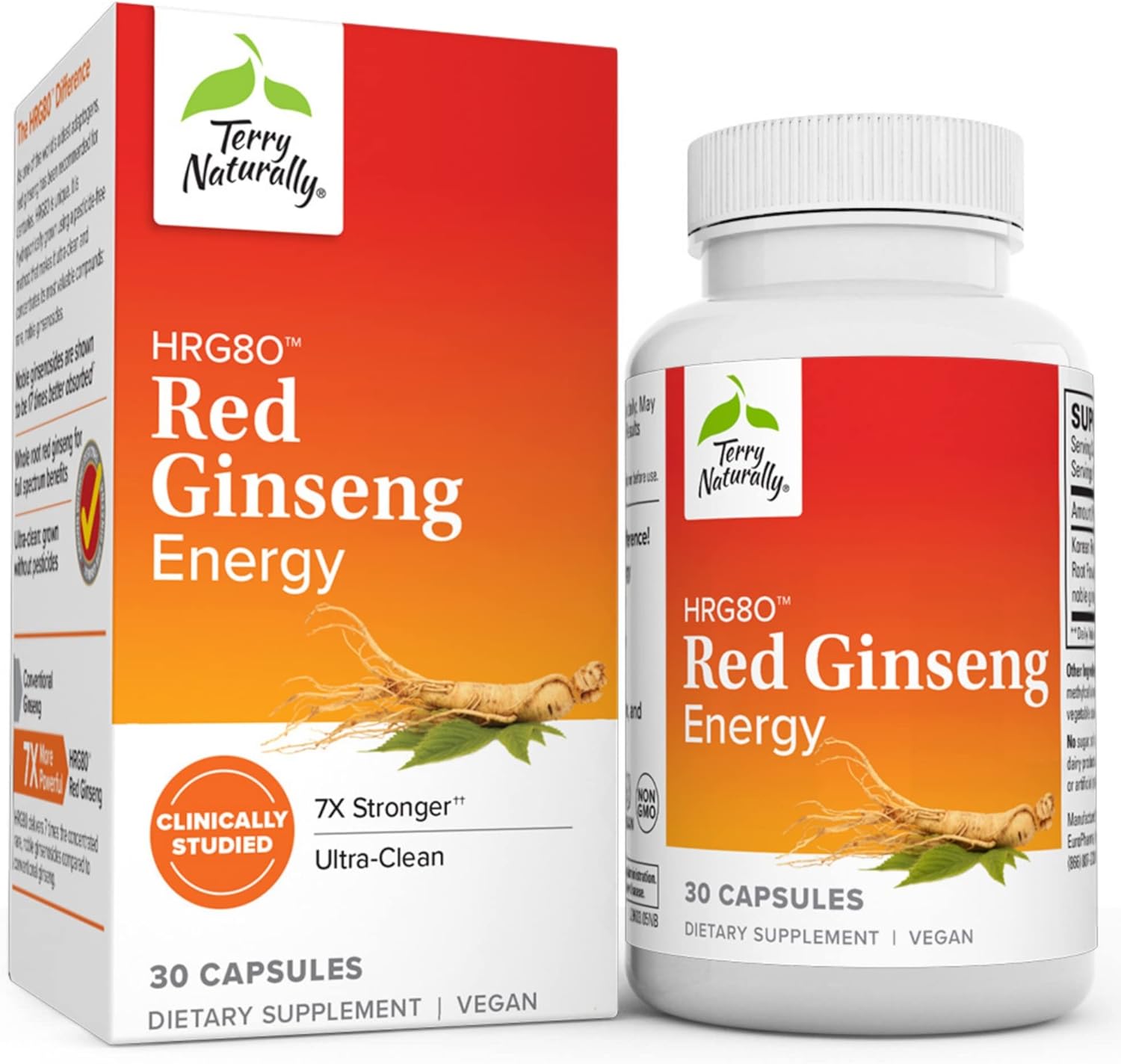 <b>테리내추럴리</b> HRG80 레드진생 <b>에너지</b> 30캡슐