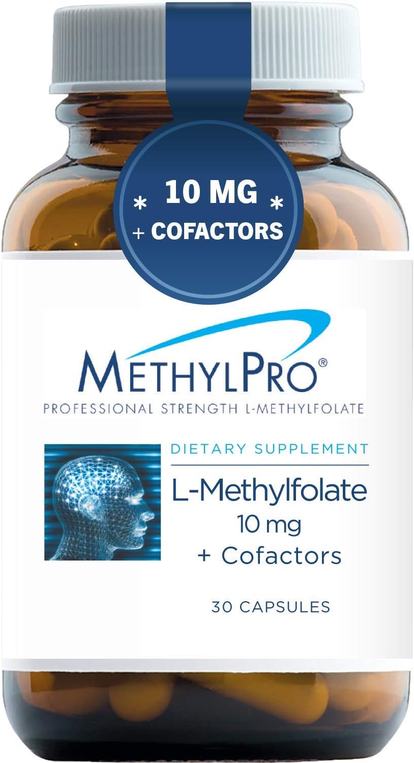 Methyl Pro <b>메틸</b>프로 <b>L</b> <b>메틸폴레이트 10mg</b> 코팩터 30캡슐