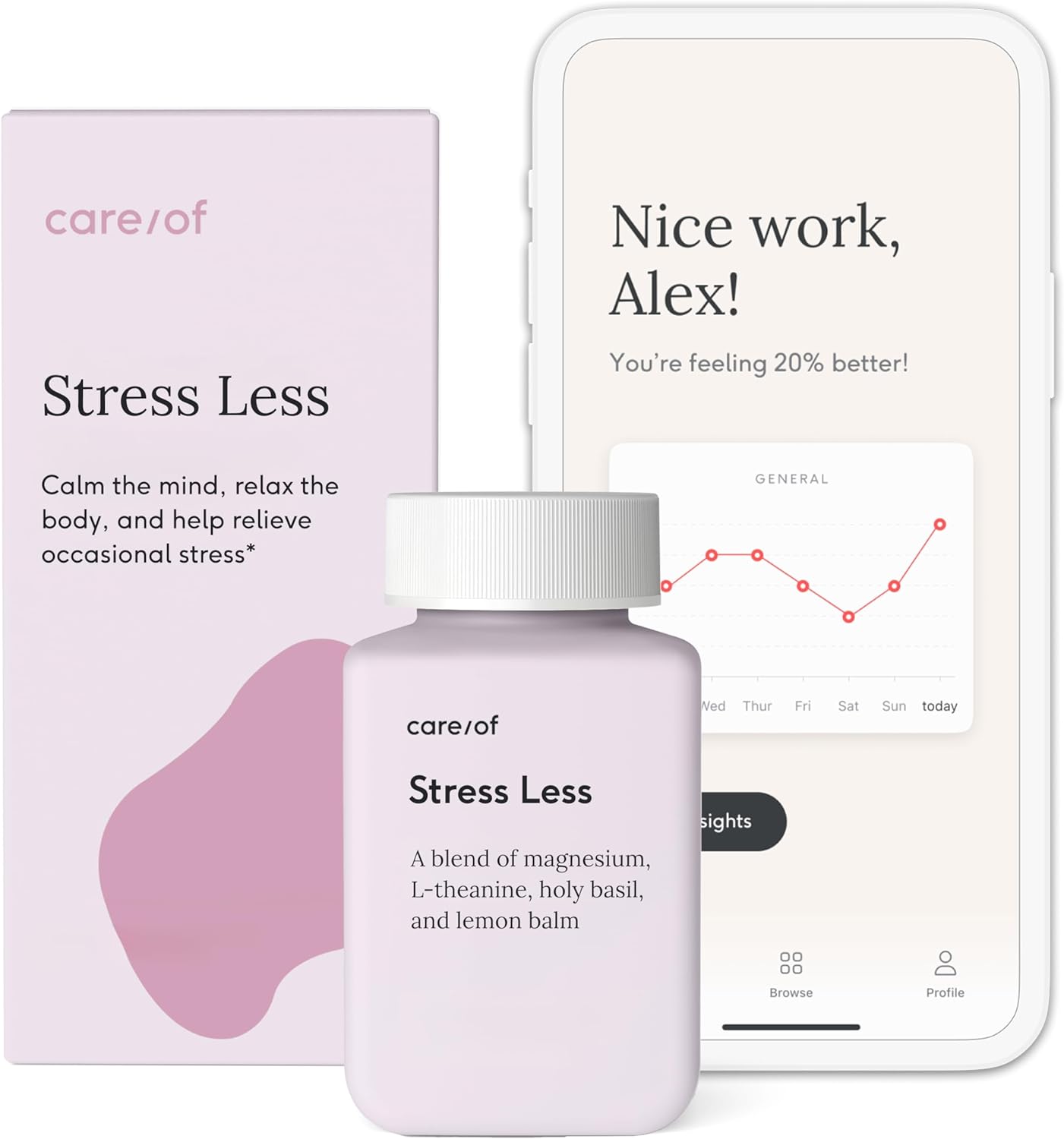 <b>케어오브</b> Stress Less 블랜드 30정