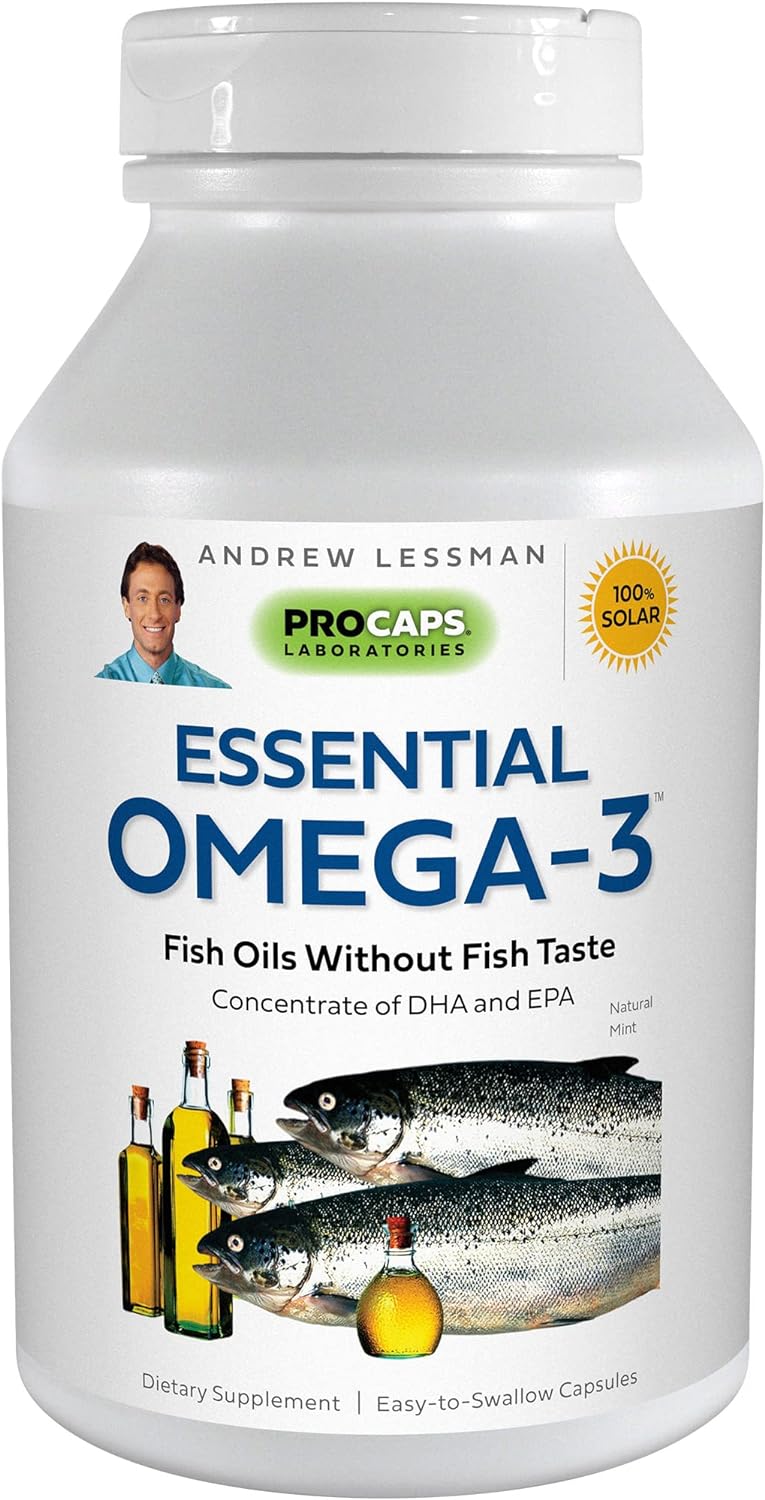 ANDREW LESSMAN <b>에센셜 오메가3</b> 민트 360정