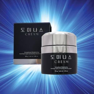 홈쇼핑 도미나스 크림 시즌4 50g 도미나 기미 잡티 미백 검버섯 화이트닝 태극제약TG