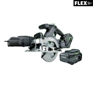 (플렉스 FLEX) 24V 충전 원형톱 풀세트 FX2131A-2CA