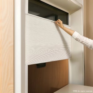 창앤핏 무타공 창문핏 창틀 블라인드 탑다운 붙이는 허니콤 암막블라인드
