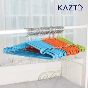 가쯔 파스텔코팅논슬립옷걸이30개