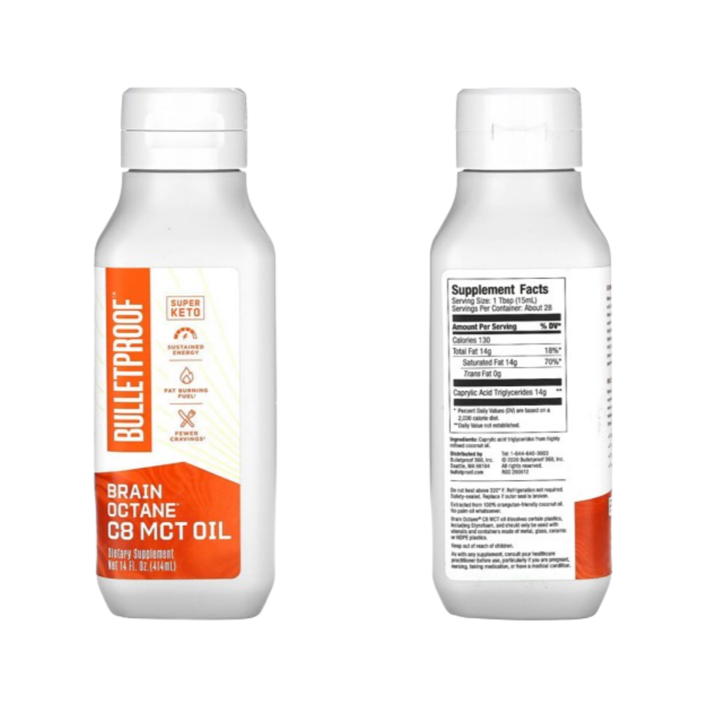 <b>불렛프루프</b> 브레인옥테인 BulletProof BrainOctane MCTOil 414ml